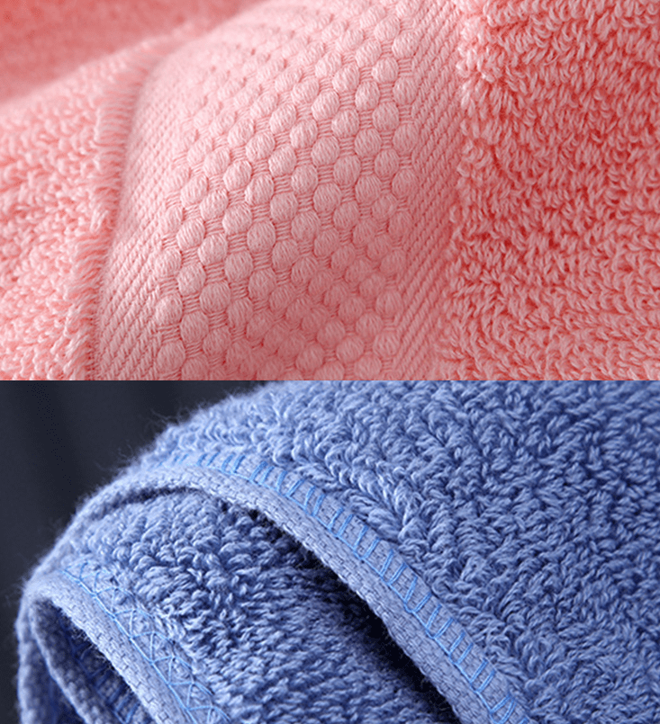 Solid Color Cotton Hotel Towel - 80x160cm - Image 4