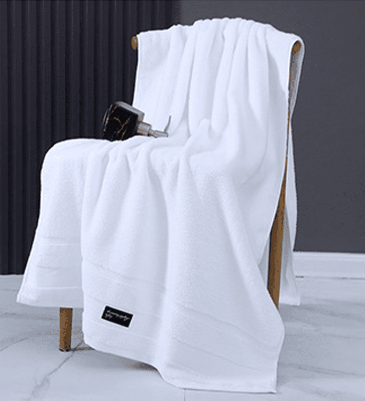 Solid Color Cotton Hotel Towel - 80x160cm - Image 5