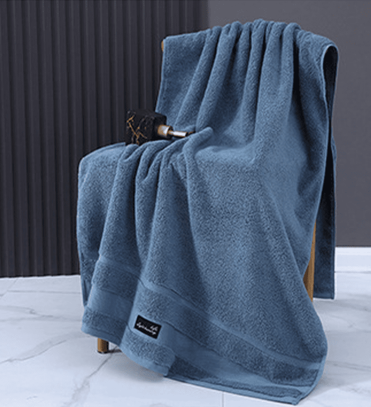 Solid Color Cotton Hotel Towel - 80x160cm - Image 6