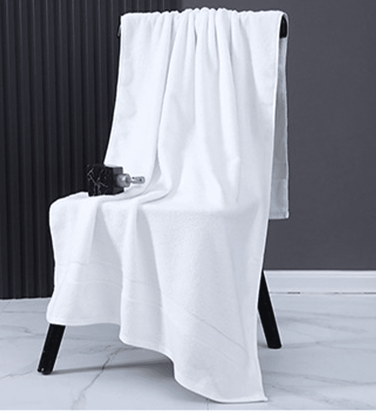 Solid Color Cotton Hotel Towel - 80x160cm - Image 12