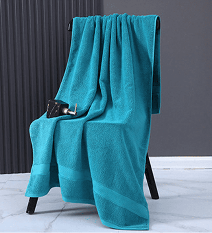 Solid Color Cotton Hotel Towel - 80x160cm - Image 13